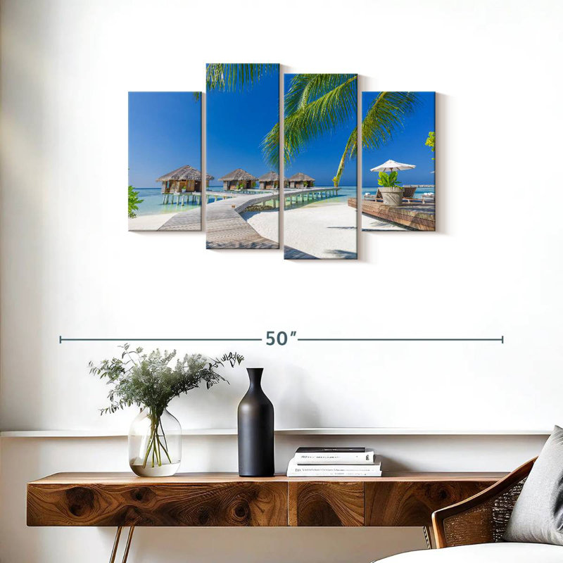 Maldives Gillard Vacation, 22" H x 36" W