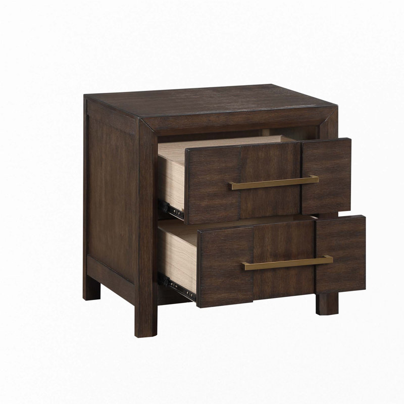 Ensemble de chambre à coucher 5 pièces avec tête de lit à DEL, Grand