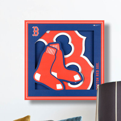 MLB 3D Logo Series Wall Art-12X12