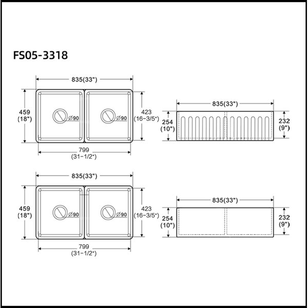 Dimensions du produit