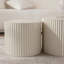 Ensemble de 2 tables basses rondes modernes pour le salon Nesting-2023566906