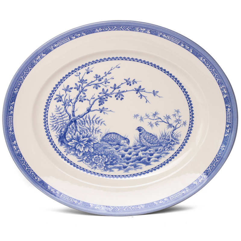 Darby Home Co Walburg Platter, Brown, 12'' W