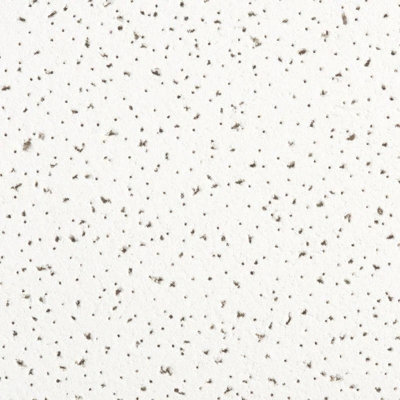 Fine Fissured Angled Tegular 15/16 2 ft. x 2 ft. Drop-In Mineral Fiber Acoustic Ceiling Tile, Set of 16