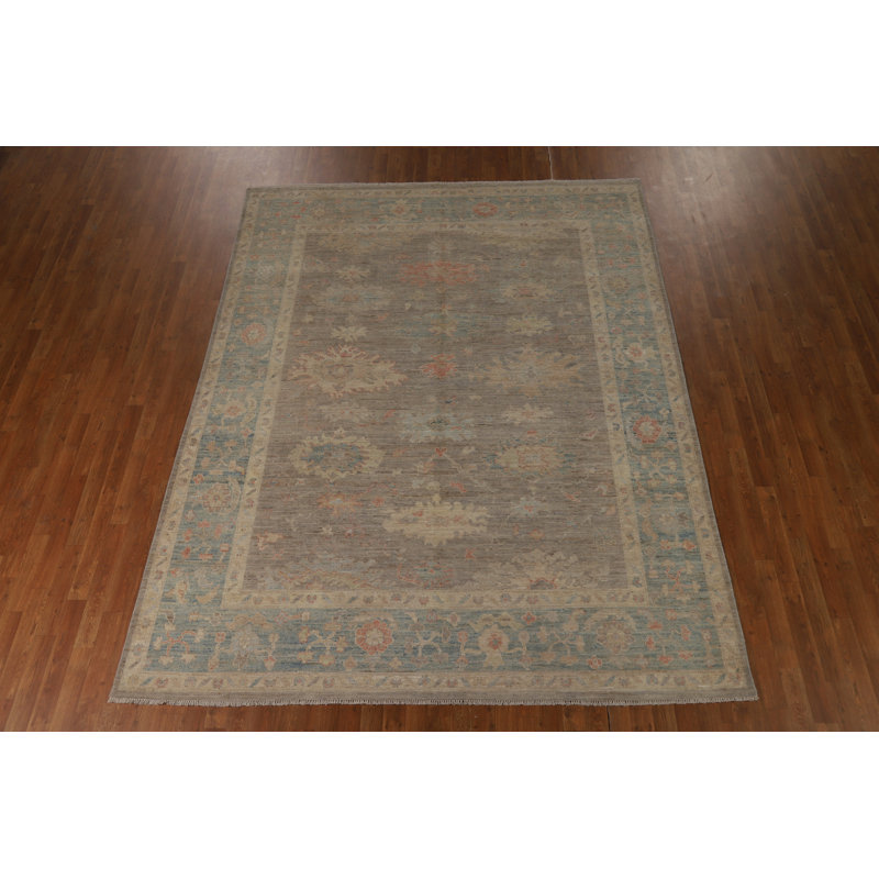 Vegetable Dye Oushak Turkish Area Rug 8x10