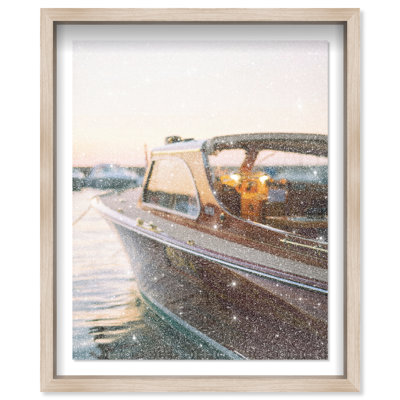 Marina at Dusk II Framed Graphic Art