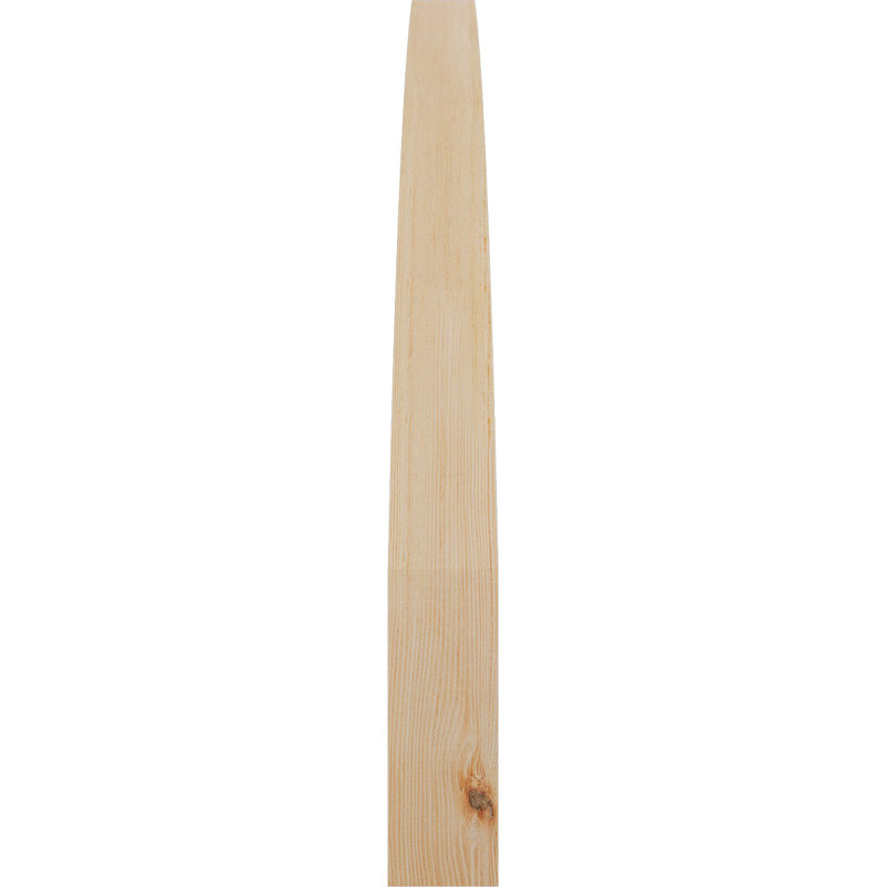 Attelle de genou lisse Thorton, l 3 3 po x P 28 po x H 36 po, sapin Douglas, Sapin Douglas de 3 1/2 po (lisse)