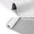 Washable Indoor Modern Abstract Area Rug Soft Low Pile Contemporary Throw Carpet Mat for Home Decor_White Black-1546771579