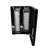 Free Tampon/Napkin Vendor With Push Button Matte Black