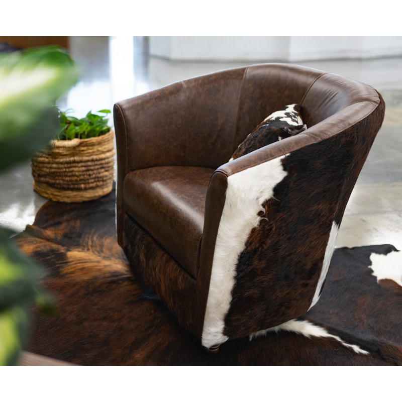 Fauteuil demi-tonneau de 34 po Jakolby