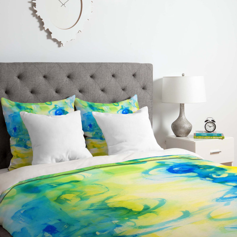 Ensemble de housse de couette, Housse de couette simple / simple TG et 1 taie dé