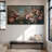 Romantic Floral Garden with Roses for Living Room or Dining Room Print Wall Art-927219084-927219085