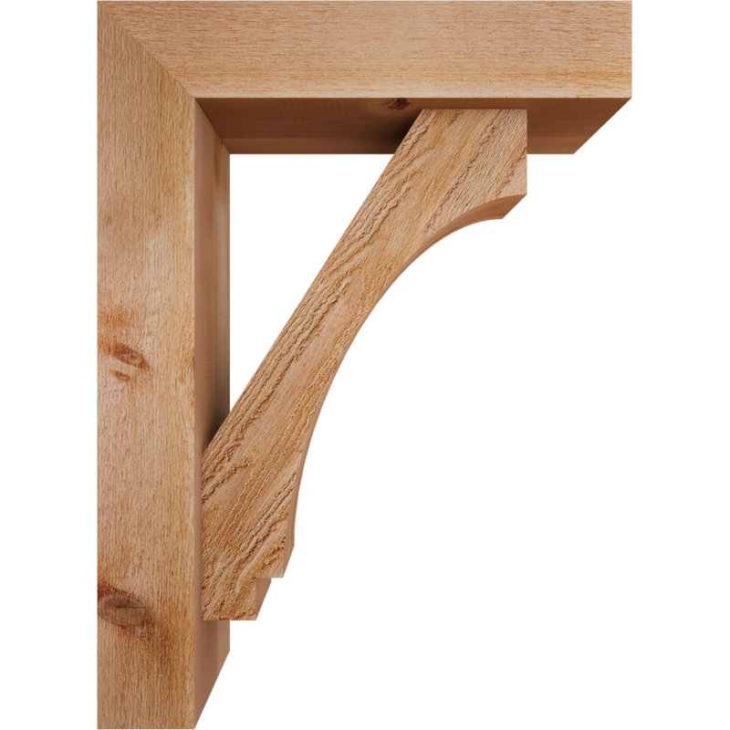 Support de bloc impérial avec entretoise décalée, 30 x 22, Cèdre rouge occidental de l 6 po (scié brut)