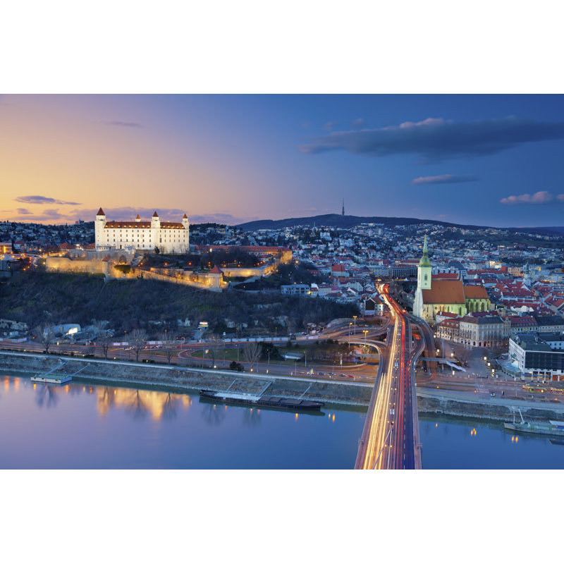 Bratislava by Bratislava - Wrapped Canvas Print, 61cm H x 91cm W x 3.8cm D