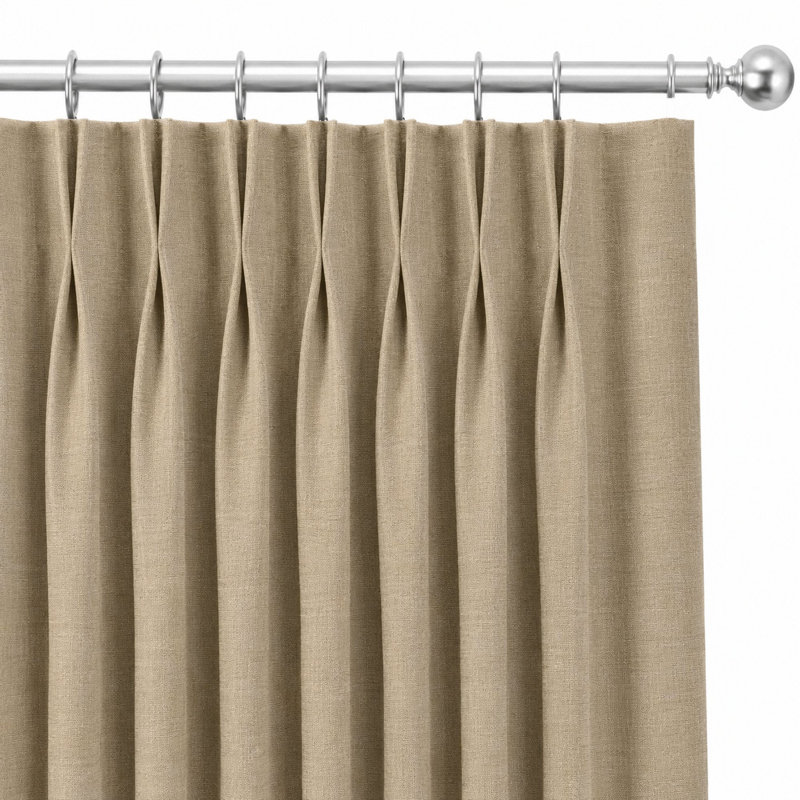 Solid Linen Look | Linati Fabric, Mocha