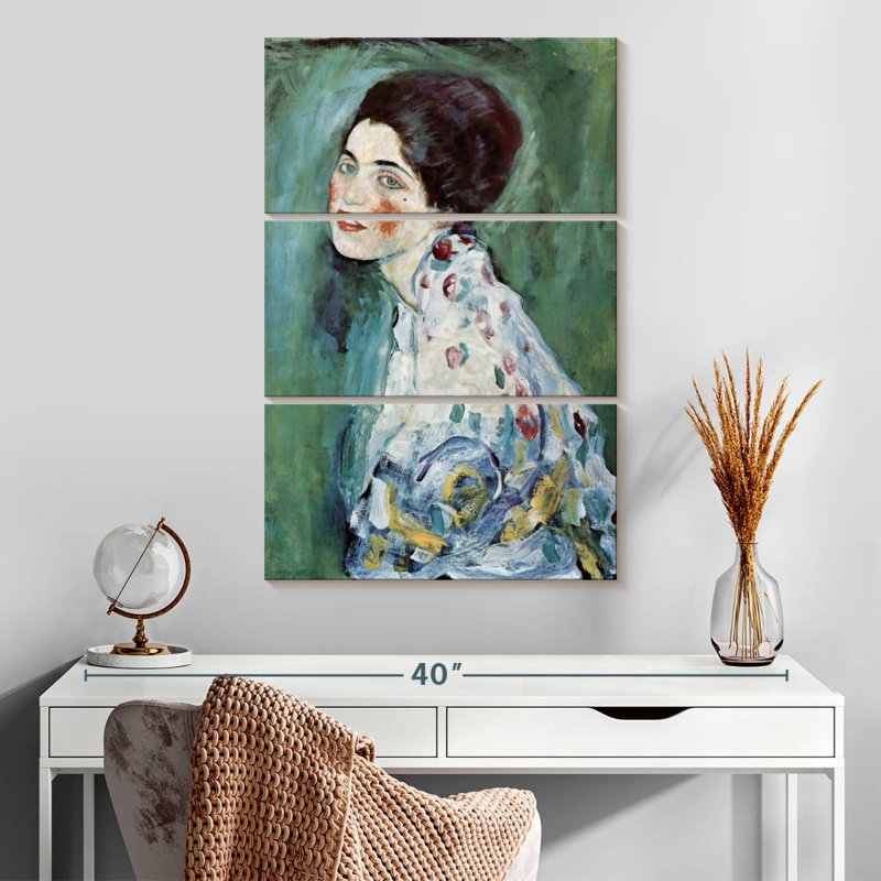 Leisha Portrait of a Lady 1916-1917, H 32 po x l 20 po