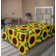 Ambesonne Floral Boho Flat Sheet Leafy Tropical Blooms