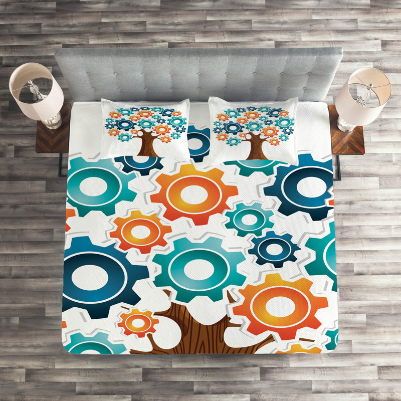 Modern & Contemporary Polyester Coverlet