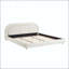 Lit plateforme tapissier courbé moderne avec tête de lit arrondie Modern-997751864