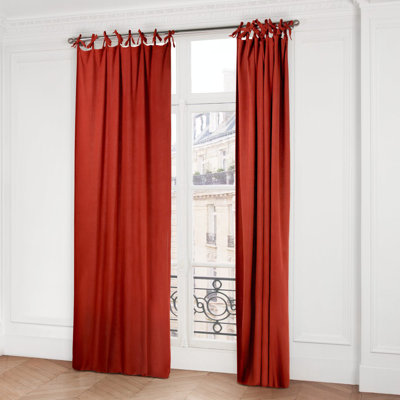 Amish Cotton Semi Sheer Curtain