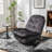 Recliner, Reclining Lazy Chair, Mobile Phone Holder, Large And Comfortable Reading Chair, Swivel Gliding Rocking Chair, Gold-Stamped Velvet-453407439