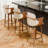 26'' High-back Swivel Bar Stool With Footrest Set Of 3-1579447789-1579447776