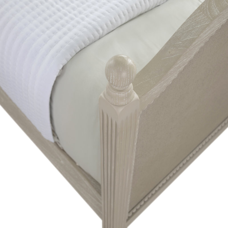 Caroline Bed - White, Twin