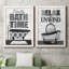 «Bath Time», ensemble de 2 encadrements d'art textuel sur toile-875525115-875525118