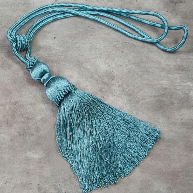 Louroukina Fabric 10cm Curtain Tieback, Mint
