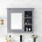 30'' x 28'' Medicine Cabinet, Wall Mounted Bathroom Storage Cabinet, Modern Bathroom Wall Cabinet with Mirror,Medicine Cabinet,  Mirror Cabinet with 3 Open Shelves (Not Include Bathroom Vanity )-854321515