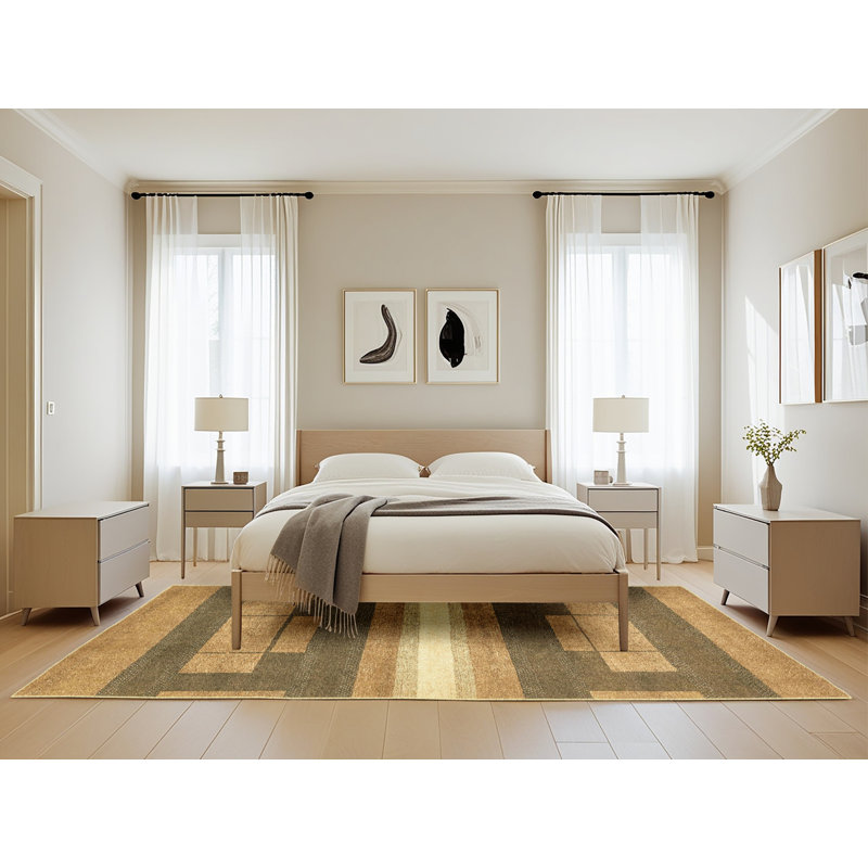 Tapis abstrait moderne 358, Rectangle 5 pi x 8 pi