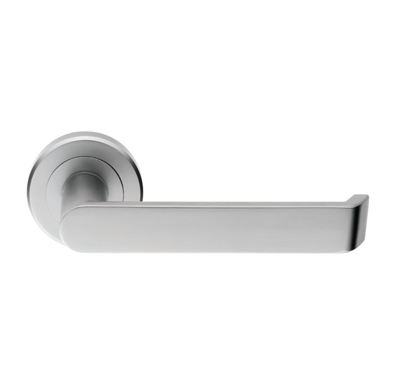 Serozzetta Concept Latch Door Handle, Satin Chrome