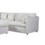 Canapé modulaire symétrique 120 po avec repose-pieds 120 po