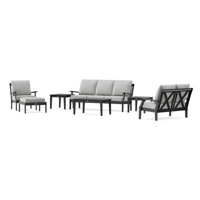 Ensemble de conversation à assise profonde 7 pièces Braxton