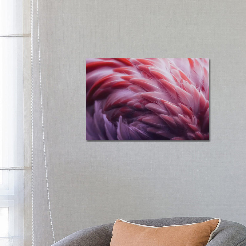 Flamingo by Angyalosi Beáta - Wrapped Canvas Print, 45.72cm H x 66.04cm W x 1.91cm D