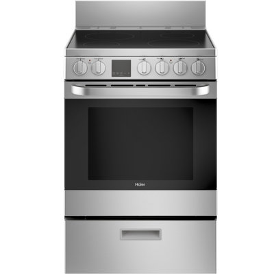 Gamme électrique autoportante 2,9 cu 24 po