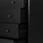 Soto 5 Drawer Dresser-Black