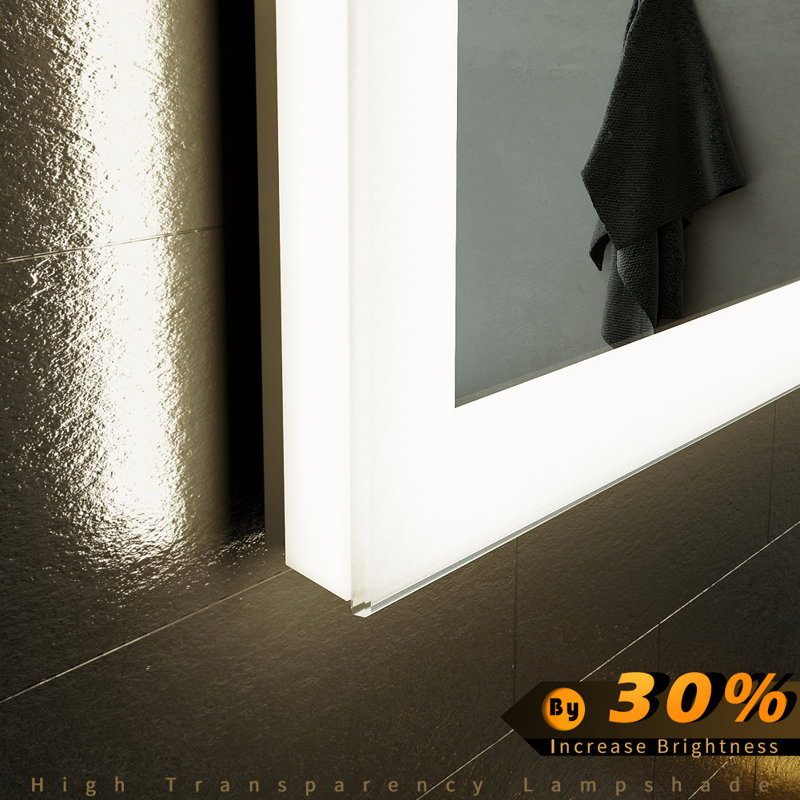 Miroir de salle de bain Barkev, 28 po x 36 po