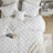 Bailey White Diamond Pucker Woven Wrinkle Resistant 3-Piece Twin/Twin XL Comforter Set-110406109-110406110
