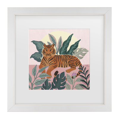Bolog Janelle Penner Big Cat Beauty III Matted Framed Art