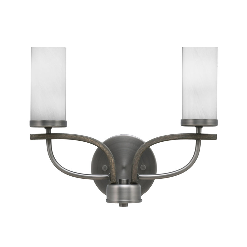 Monterey 2 Light Bath Bar, Grey