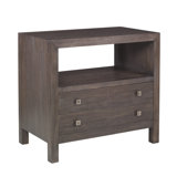 Aspen 2 - Drawer Solid Wood Nightstand