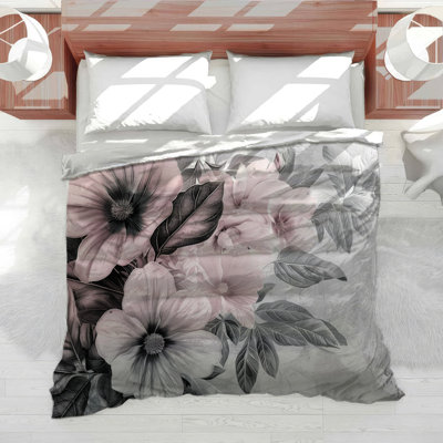 Édredon à fleurs délicates et à motif floral Shabby Chic