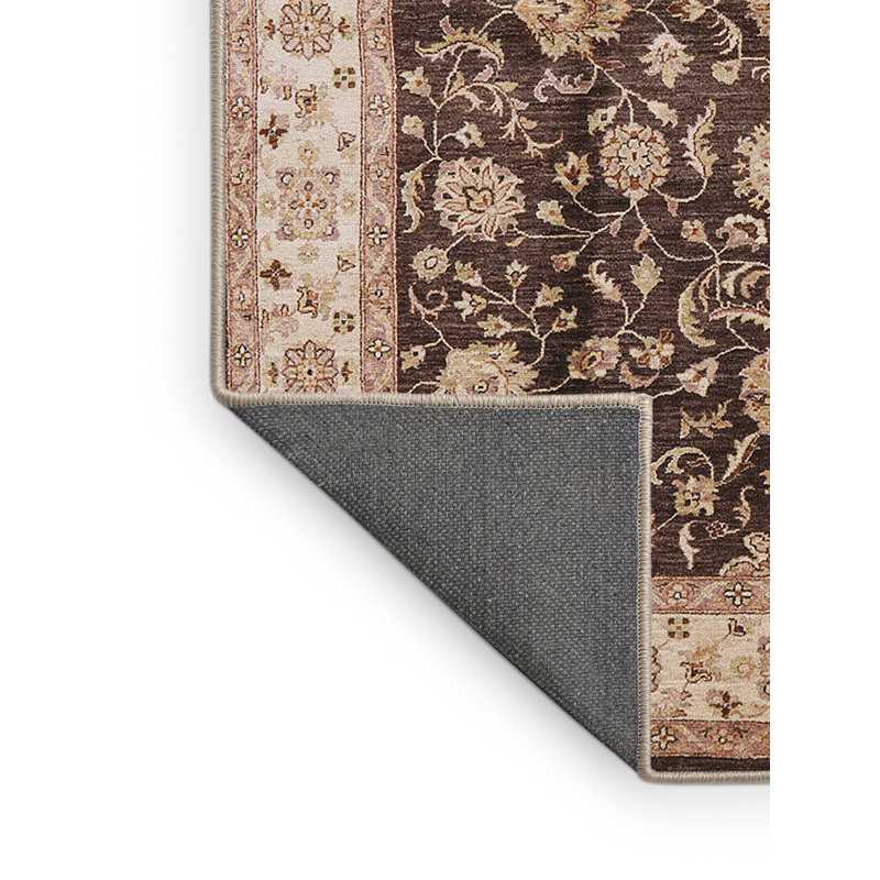 Tapis beige / brun Avens, Rectangle 3 pi x 5 pi