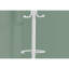 Portemanteau, portemanteau, autoportant, barre suspendue, 6 crochets, vestibule, h 68 po, chambre à coucher, métal blanc, contemporain, moderne-673743008