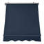 Auvents de fenêtre de patio Roselette avec cadre en aluminium, auvent rétractable pour parasol-1512787716