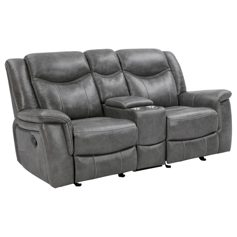 Causeuse avec rangement Carmen Cool Grey