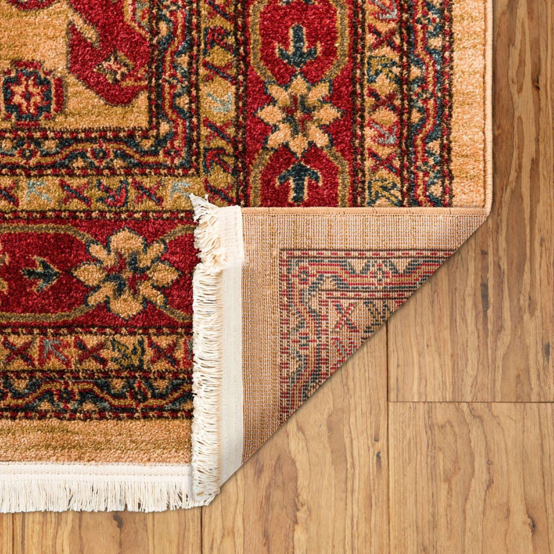 Tapis écarlate Southwestern / Lodge Azar