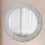 Huldar Glass Flat Wall Mirror