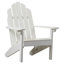Chaise Adirondack pliante en plastique / résine Leighton-207591800