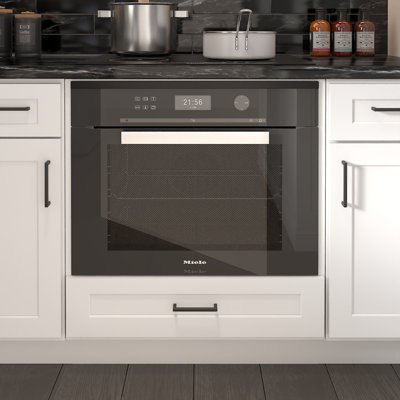 Microwave Base Kitchen Cabinet, Ready to Assemble, 24 D x 30 W x 34.5 H, White
